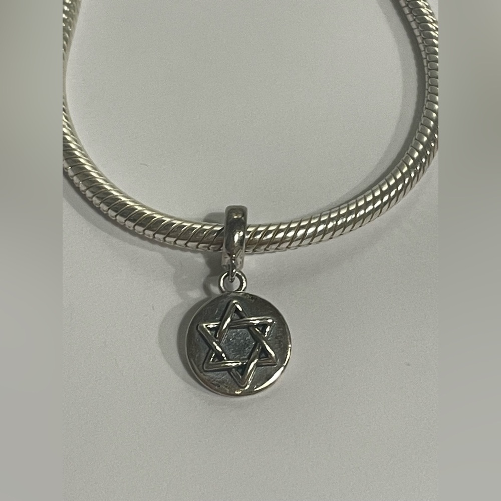 CHAMILIA SHALOM  - STAR OF DAVID STERLING SILVER CHARM